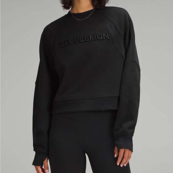 Lululemon Scuba Oversized Pullover *Wordmark RARE SPELLOUT - Picture 6 of 7